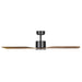 Buy DC Ceiling Fans Australia ILUKA DC Ceiling Fan 52" Black & Wood - 20537715