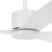 Buy DC Ceiling Fans With Light Australia ILUKA DC Ceiling Fan 60" Matt White With LED - 20538101