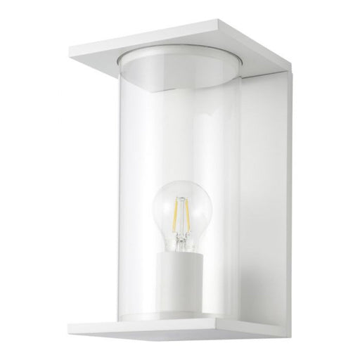 Buy Exterior Wall Lights Australia Cascinetta 1 Light Wall White Zinc-Plated Steel - 205389