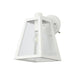 Buy Outdoor Wall Lanterns Australia Mirandola Light Wall Lantern Height 270 mm White Alminium- 205468N