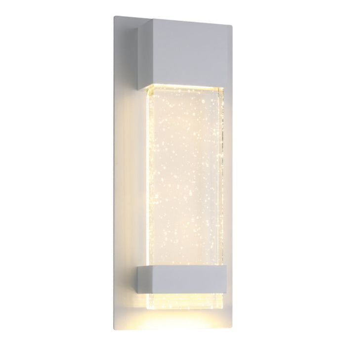 Buy Exterior Wall Lights Australia VILLAGRAZIA Exterior Wall Light H300mm White Aluminium 3CCT - 205918