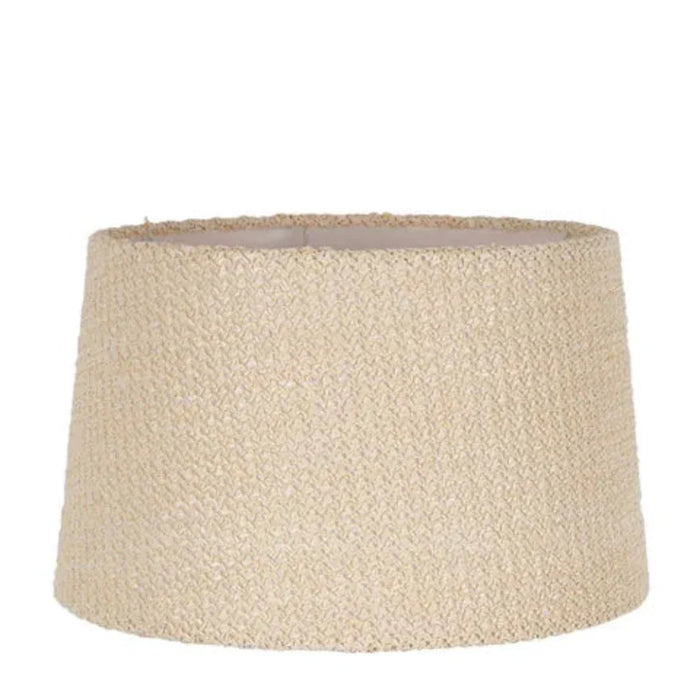 Buy Lamp Shades Australia Lamp Shade Ivory  Paper Weave / Metal - ELSZ1816105IVPW
