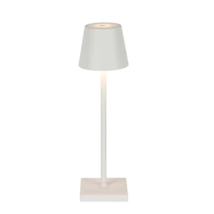 Buy Table Lamps Australia Lorenzo Table Lamp White Aluminium - ELDAN9569WH
