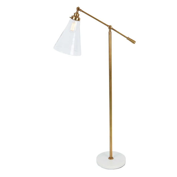Buy Floor Lamps Australia Verona Floor Lamp Antique Brass - ELPIM31290