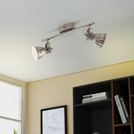 Buy Spotlights Australia SERAS Spot 2 Lights Antique Nickel Steel - 206058