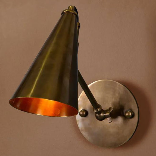 Buy Wall Sconce Australia Cloudy Wall Sconce Antique Brass - ELPIM52265AB
