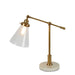 Buy Table Lamps Australia Verona Table Lamp Antique Brass Marble - ELPIM31293