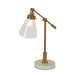 Buy Table Lamps Australia Verona Table Lamp Antique Brass Marble - ELPIM31293