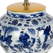 Buy Table Lamps Australia Woody Table Lamp Blue Ceramic - ELJC13478