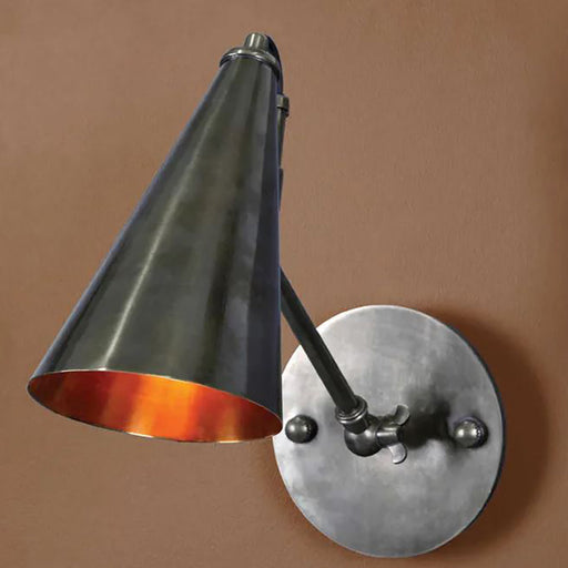 Buy Wall Sconce Australia Cloudy Wall Sconce Antique Silver Brass - ELPIM52265AS