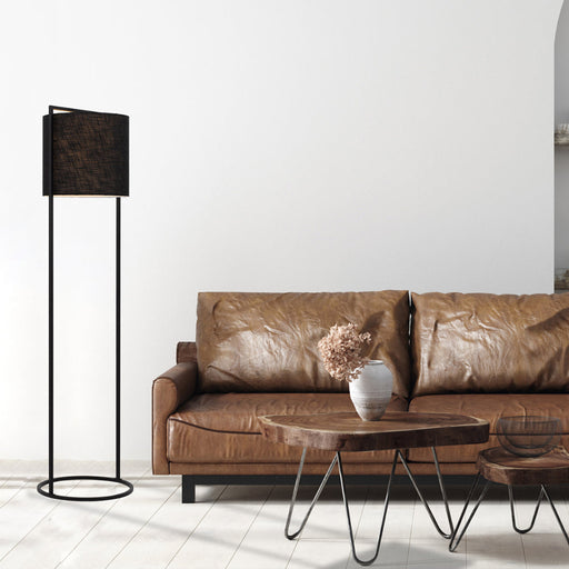 Buy Floor Lamps Australia Loftus Floor Lamp Antique Black Iron - LOFTUS FL-BK