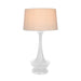 Buy Table Lamps Australia Peninsula Table Lamp 1 Light White Timber - ZAF1016W