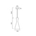 Buy Pendant Lights Australia Flero 20 1 Light Pendant Black - FLERO PE20-BKB