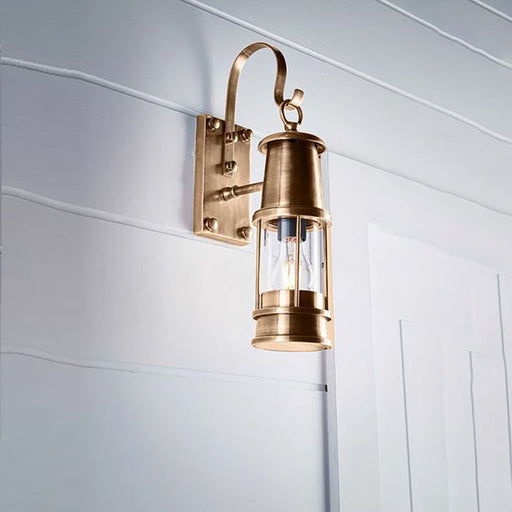 Buy Exterior Wall Lights Australia Liberty Exterior Wall Light Antique Brass - ELPIM51296AB