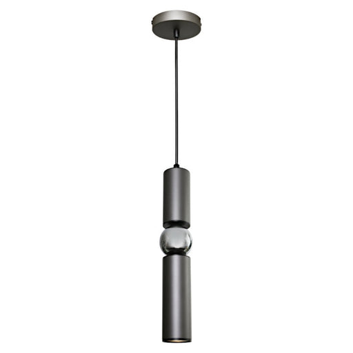 Buy Mini Pendants Australia Rolo Mini Pendant Light Charcoal / Chrome - ROLO1PCCH