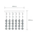 Buy Ceiling Crystals Australia Starlight Ceiling Crystal 4 Lights CTC W300mm Chrome 5000K - 35031
