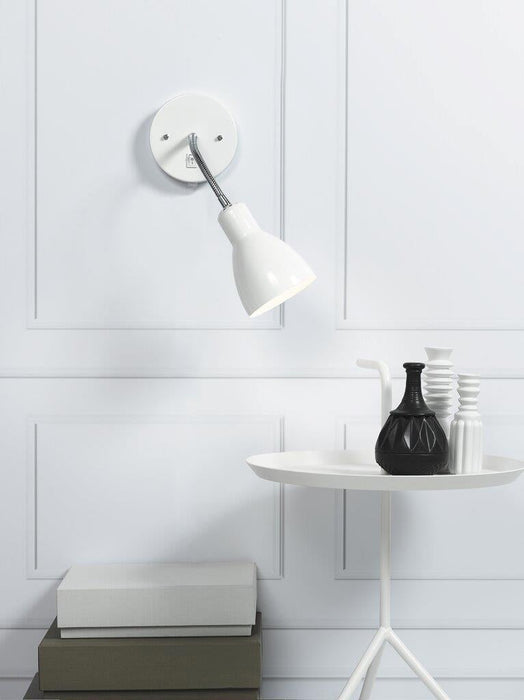 Buy Wall Sconce Australia Cyclone 1 Light Wall Light White - 72991001