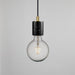 Buy Mini Pendants Australia Siv 1 Light Pendant Marble Black - 45883003