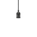 Buy Mini Pendants Australia Avra 1 Light Pendant Black/Chrome - 84800003