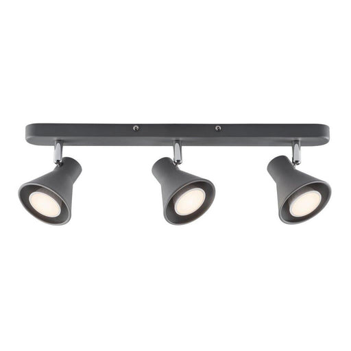 Buy Spotlights Australia Eik 3 Light Spotlight Grey - 45780110