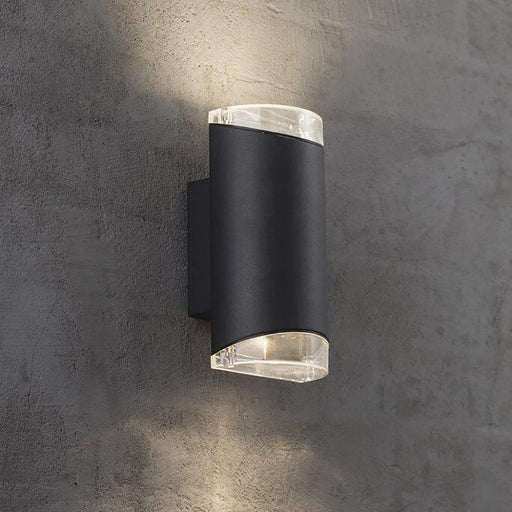Buy Up / Down Wall Lights Australia Arn Up-Down Light Wall Light Black, Clear - 45481003