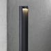 Buy Bollard Lights Australia Mino 70 Garden Bollard Light Aluminium Black - 879823