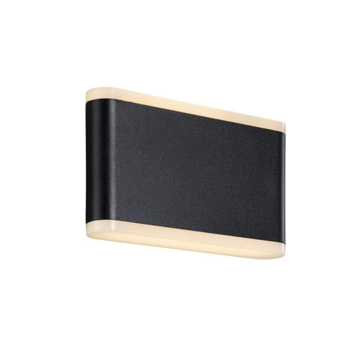 Buy Up / Down Wall Lights Australia Akron 17 Wall Black, Opal - 46971003