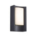 Buy Exterior Wall Lights Australia Aspen 1 Light Wall Black, Opal - 46981003