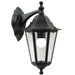 Buy Exterior Wall Lights Australia Cardiff 1 Light Down Wall Light Black, Clear - 74381003