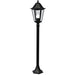 Buy Post Lights Australia Cardiff 1 Light Garden Black, Clear - 74398003