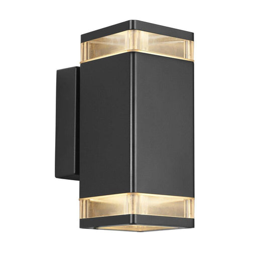 Buy Up / Down Wall Lights Australia Elm Up-Down Wall Black, Clear - 45331003