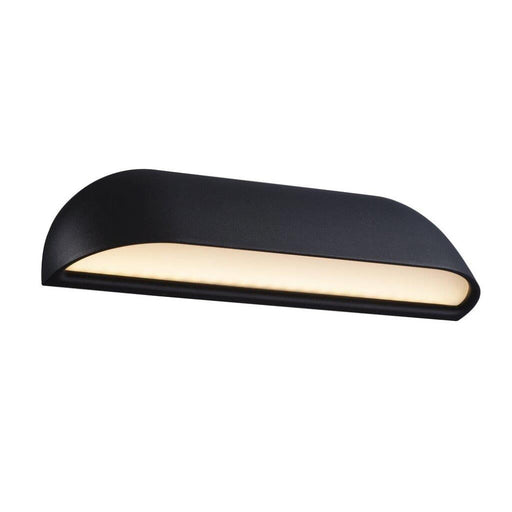 Buy Exterior Wall Lights Australia Front 26 1 Light Wall Light Black, Opal - 84081003