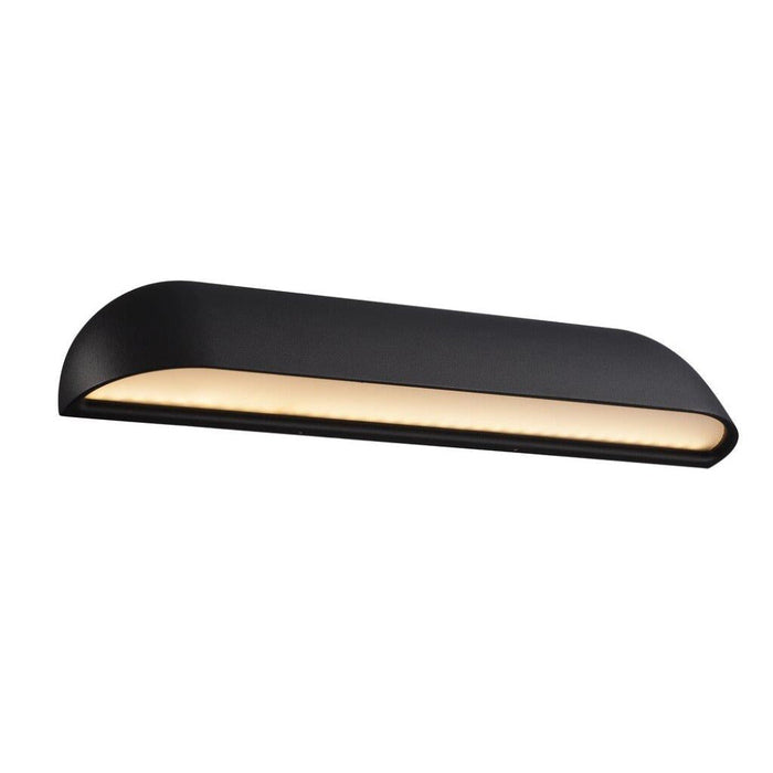Buy Exterior Wall Lights Australia Front 36 1 Light Wall Light Black, Opal - 84091003