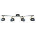 Buy Spotlights Australia Lotus Spot 4 Lights Black Metal - 50130103