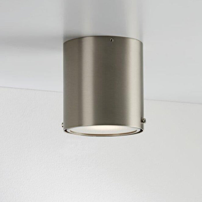 Buy Surface Mounted Downlights Australia IP S4 LED Bathroom Vanity Light Brushed Steel  - 78511032