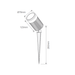 Buy Spike Lights Australia ZOOM-PRO Spike Light 12V/24V 30W Black 3CCT - 25709