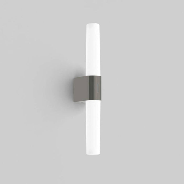 Buy Bathroom Vanity Lights Australia Helva Double Wall Light Plastic Brushed nickel - 2015321055