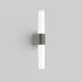 Buy Bathroom Vanity Lights Australia Helva Double Wall Light Plastic Brushed nickel - 2015321055