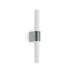 Buy Bathroom Vanity Lights Australia Helva Double Wall Light Plastic Chrome - 2015321033