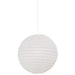 Buy Pendant Lights Australia Riso 40cm Lamp shade White - 14094001