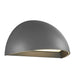 Buy Exterior Wall Lights Australia Arcus 1 Light Outdoor Wall Light Black, Opal - 2019001010