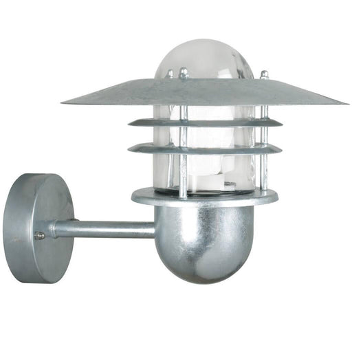 Buy Exterior Wall Lights Australia Agger 1 Light Wall Galvanized Steel, Clear - 74481031