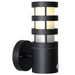 Buy Security Wall Lights Australia Darwin Sensor 1 Light Wall Light Black, Opal - 71972003