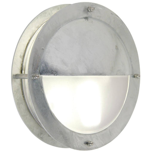 Buy Exterior Wall Lights Australia Malte 1 Light Wall Light Eyelid Galvanized Steel - 21841031