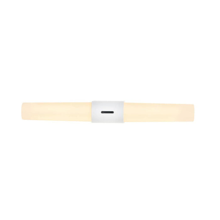 Buy Bathroom Vanity Lights Australia Helva Double Basic Wall Light Plastic White - 2015311001