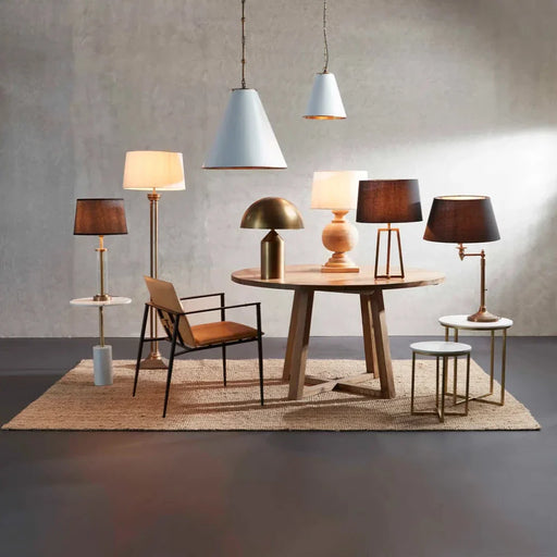 Buy Table Lamps Australia Breakwater Table Lamp Antique Brass - ELPIM31309AB