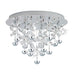 Buy Ceiling Crystals Australia Pianopoli 15 LED Luminaire Chrome & Crystal - 39245