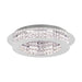 Buy Flush Mount Lights Australia Principe Ceiling LED Chrome & Crystal 500mm - 39401