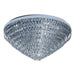 Buy Flush Mount Lights Australia Valparaiso 25 Light Ceiling Chrome & Crystal 980mm - 39493