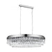 Buy Pendant Lights Australia Valparaiso 10 Light Pendant Chrome & Crystal - 39494